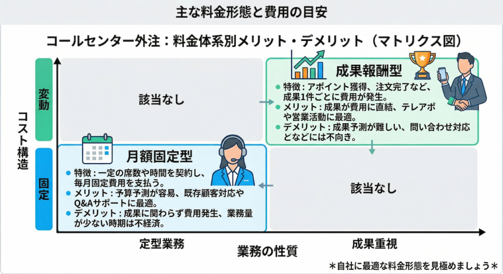コールセンターアウトソーシングの費用相場とコスト最適化の考え方
